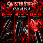 Sinister Street USB Window Projector