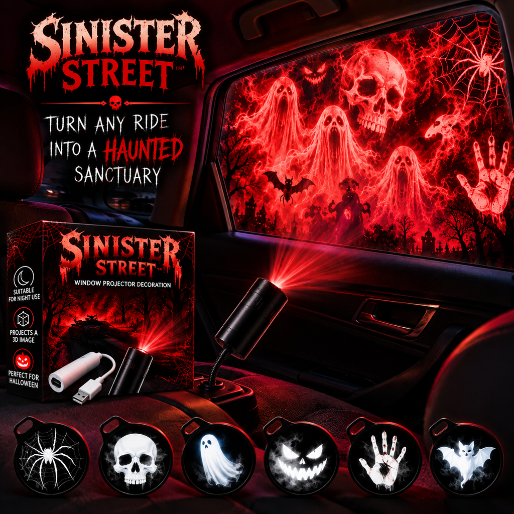 Sinister Street USB Window Projector